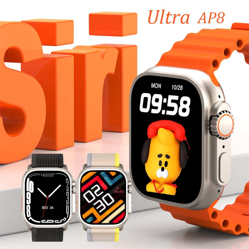 2023 U8 ø AP8 Ʈ ġ    ȭ NFC 2,1 ġ IP68 Waterpro Smartwatch  